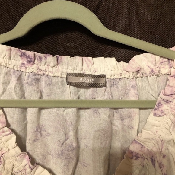 Floral Off Shoulder Shirt | Altar’d State - Picture 2 of 6